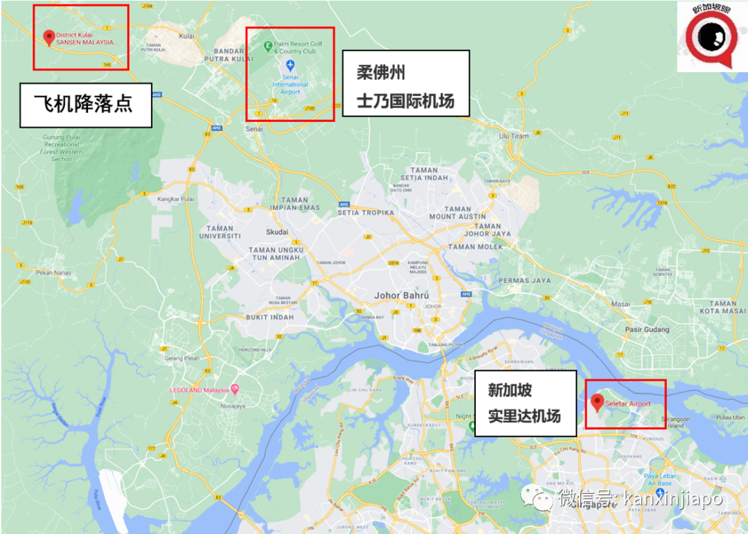 驚險一幕！新加坡飛機緊急迫降馬國的高速公路