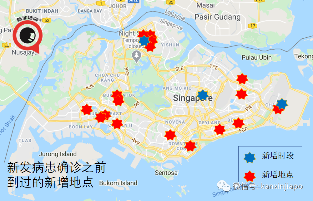 新發病例曾到戲院、中國餐館、日料、火鍋店等20多處地點