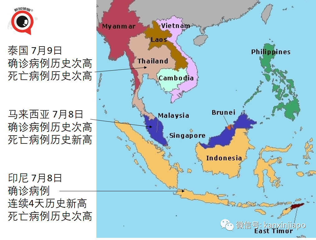 東南亞多國病例暴增！印尼、泰國新一波已出現