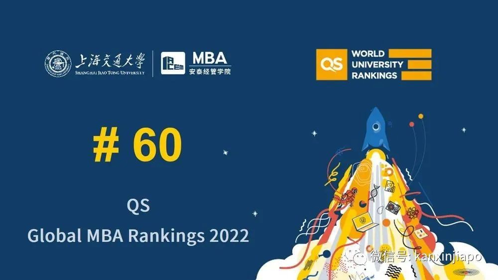 2022 QS全球MBA排名發布，新加坡TOP 5位列世界百強