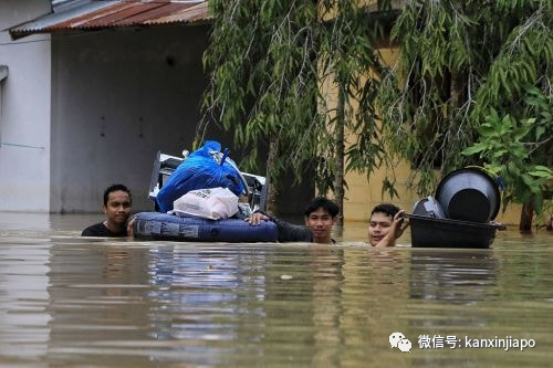 馬國洪水近兩萬人受災，泰國恐有風暴潮