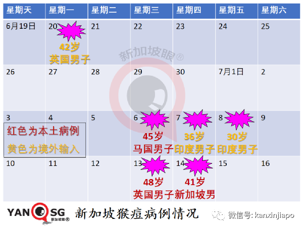 新加坡抗疫領導小組組長、貿工部長確診；連續兩天出現猴痘本土病例