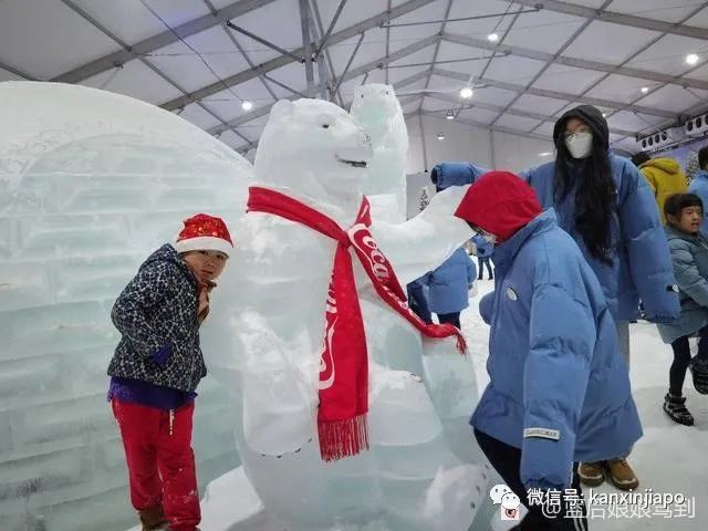 “在沒有冬季的新加坡，我卻在這裏與孩子在雪地裏玩耍”