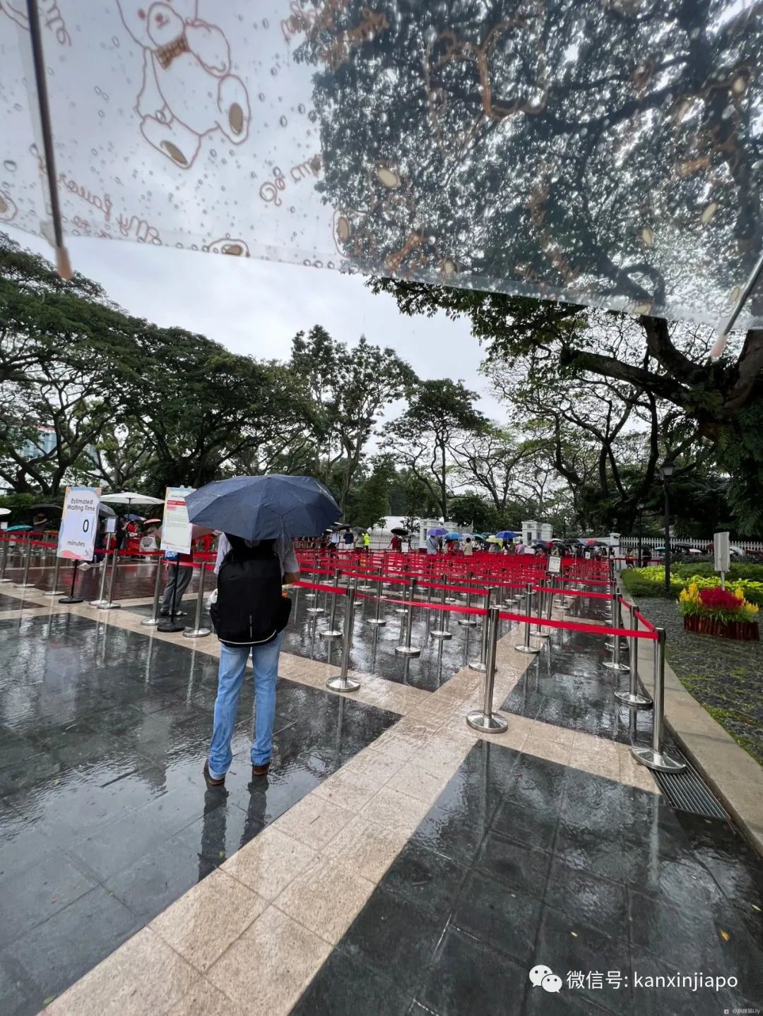 百人冒雨排隊進新加坡總統府！參觀一小時，卻……