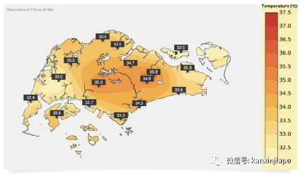 新加坡35°C高溫來了！體感溫度有41°C？