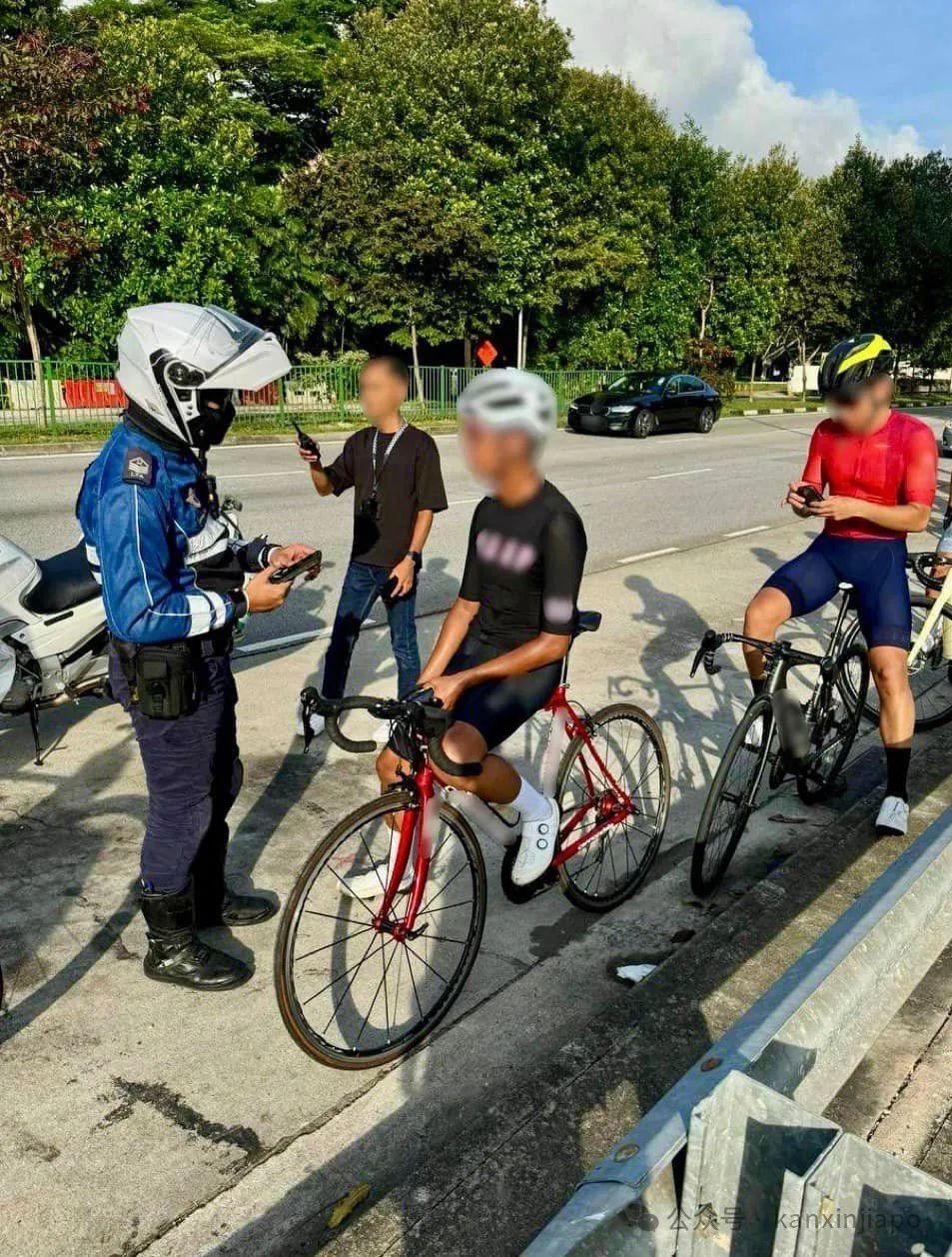 在新加坡组团骑行可能违法，后果很严重